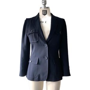 Max Mara Military Suit Jacket